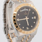 2026 PAPERS Tudor Royal 41mm Black DIAMOND Two-Tone Gold Day-Date 28603 BOX