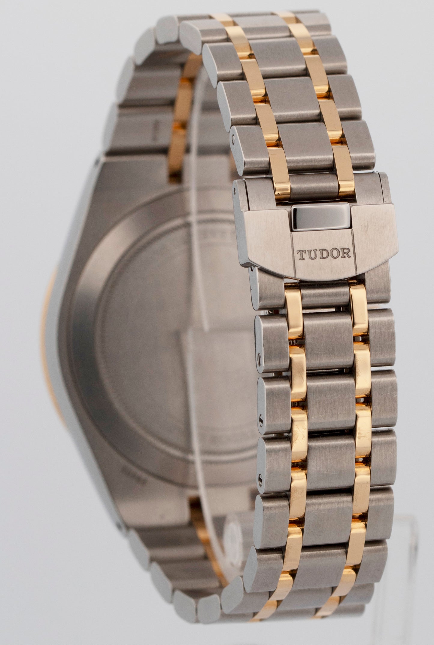 2026 PAPERS Tudor Royal 41mm Black DIAMOND Two-Tone Gold Day-Date 28603 BOX