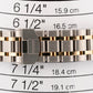 2026 PAPERS Tudor Royal 41mm Black DIAMOND Two-Tone Gold Day-Date 28603 BOX