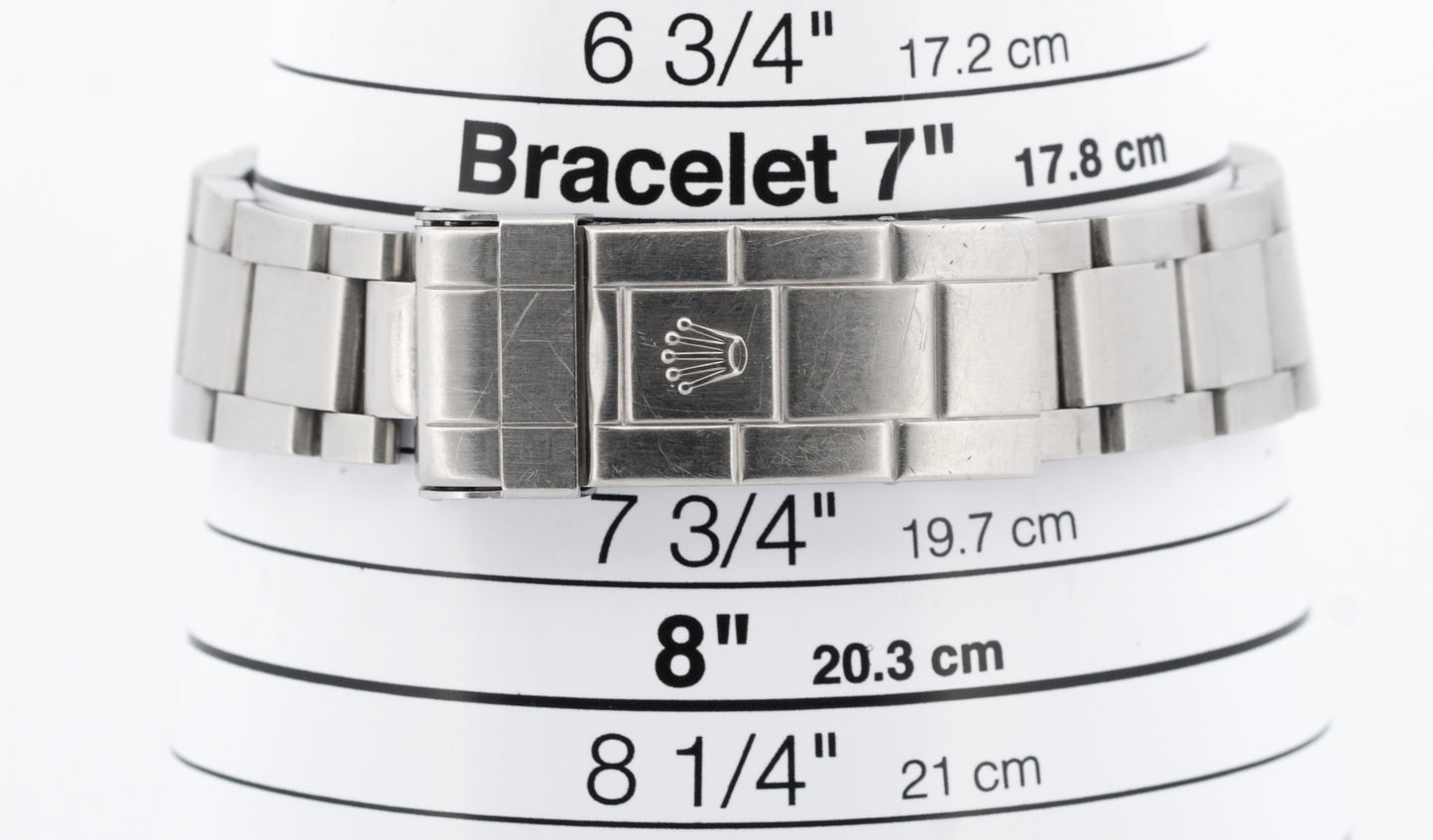 Rolex Submariner Date BLACK NO-HOLES Stainless Steel Dive 40mm 16610 Watch