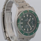 2019 Rolex Submariner Date 116610 LV Hulk Green Stainless Steel 40mm Box Papers