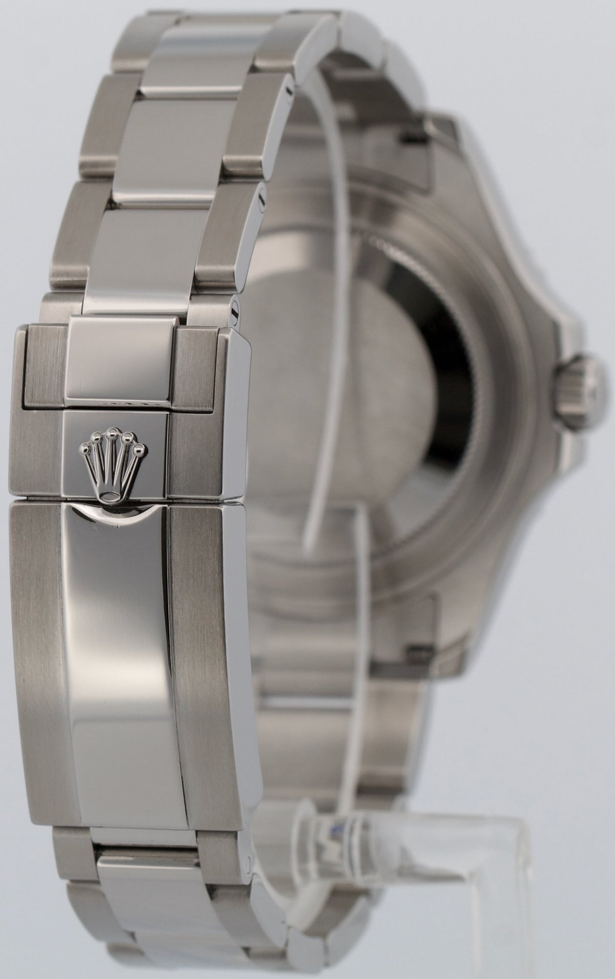 2022 Rolex Yacht-Master 268622 Rhodium 37mm Steel Grey Blue Watch Box Papers