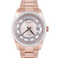 MINT Rolex Day-Date President DIAMOND CAROUSEL 36mm Rose Gold Watch 118395BR B+P