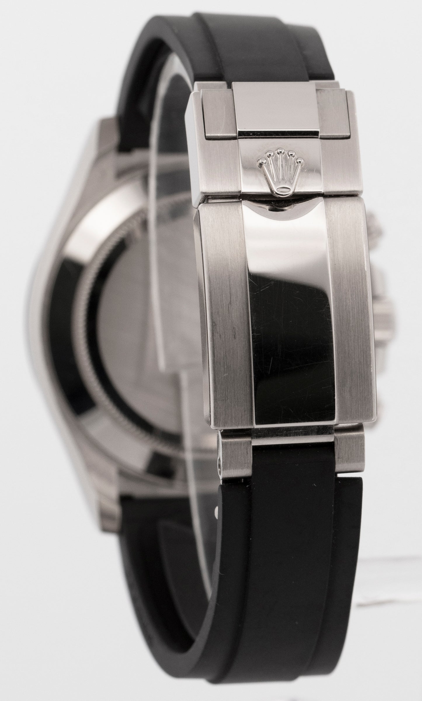 2023 PAPERS Rolex Daytona BLACK DIAMOND 18K Gold Oysterflex 40mm 116519 LN BOX