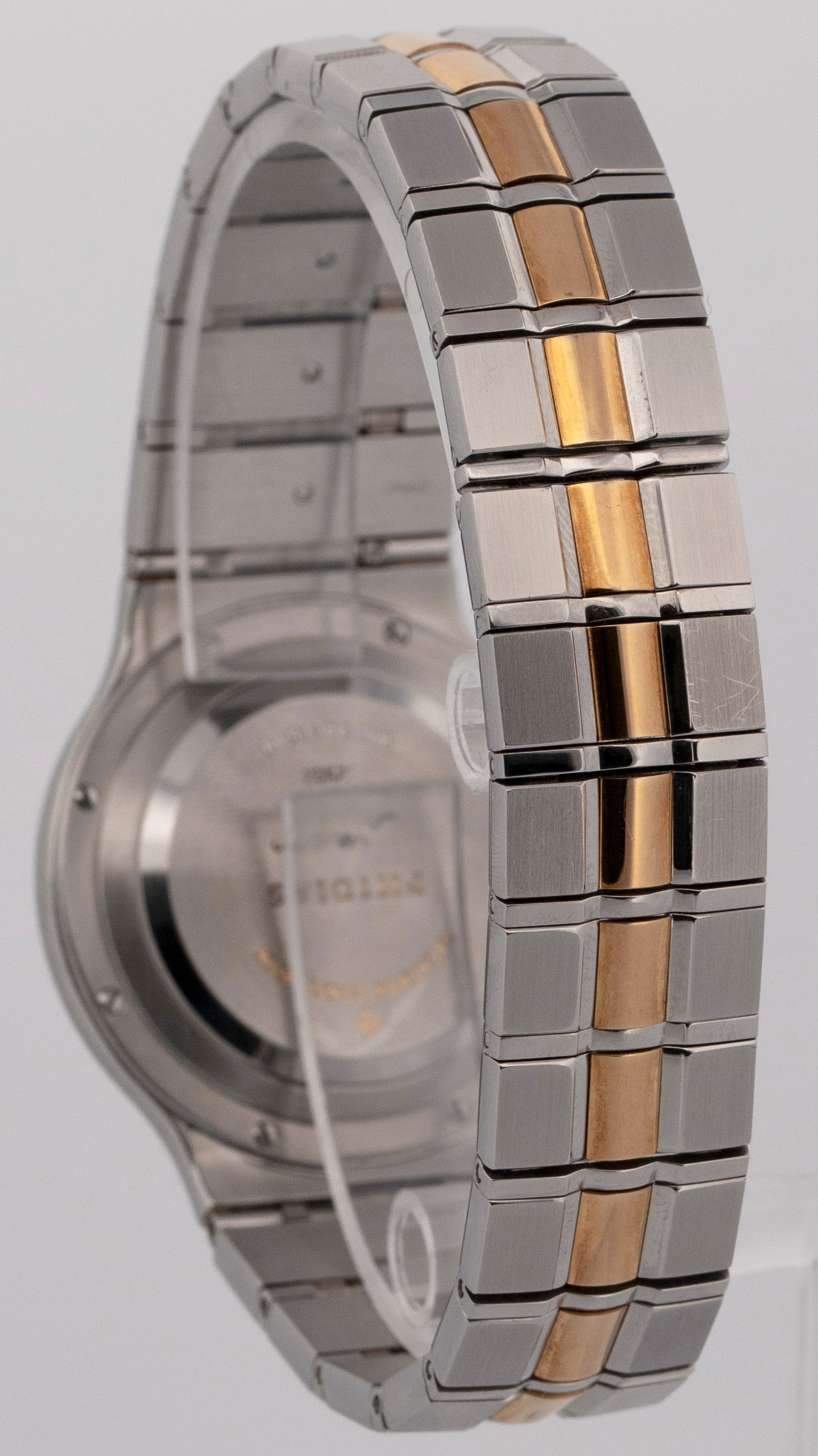 Vacheron Constantin Phidias Two-Tone Yellow Gold Steel 33mm Black Watch 48010