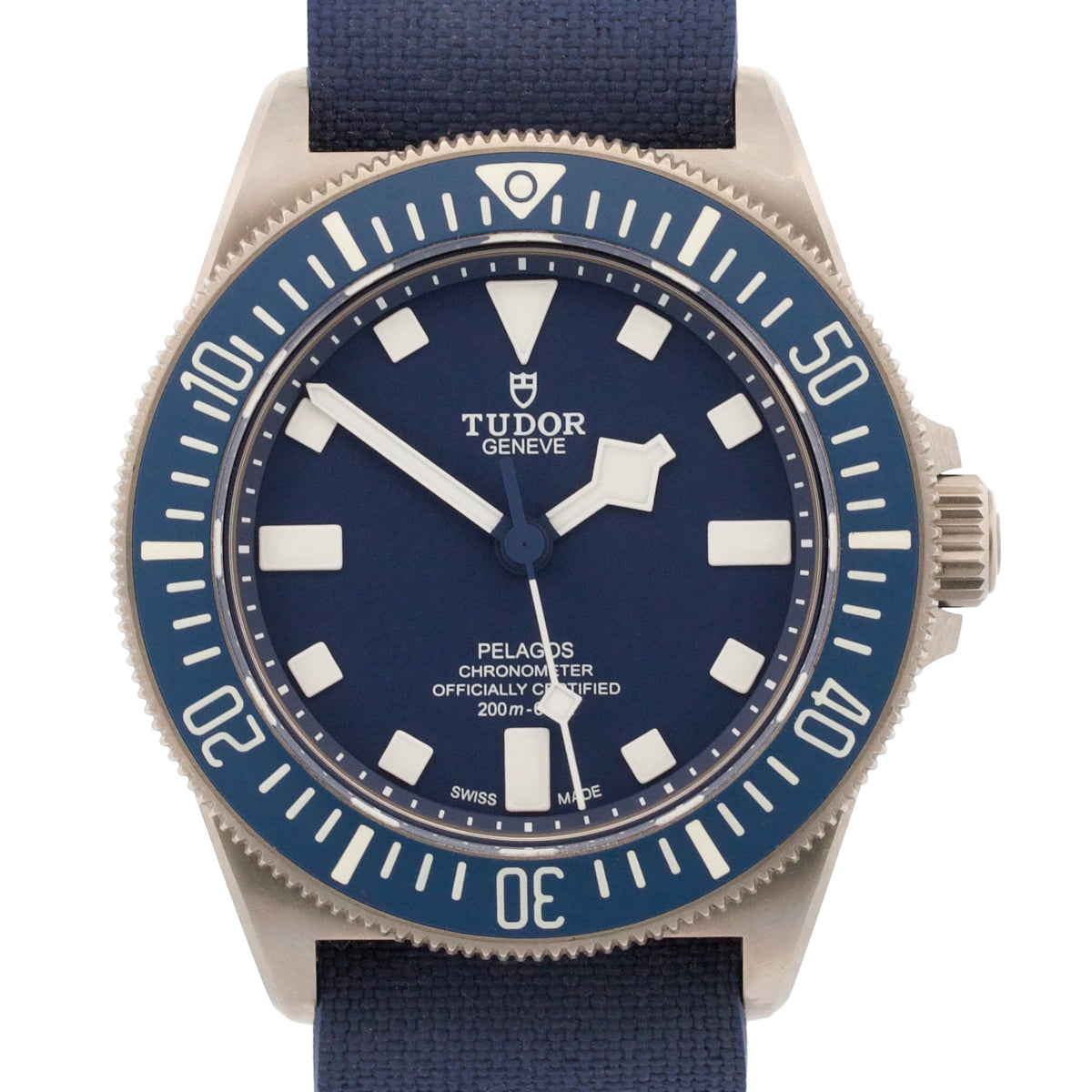 2021 Tudor Pelagos FXD 25707B/21 Navy Blue Titanium Rubber 42mm Box Papers