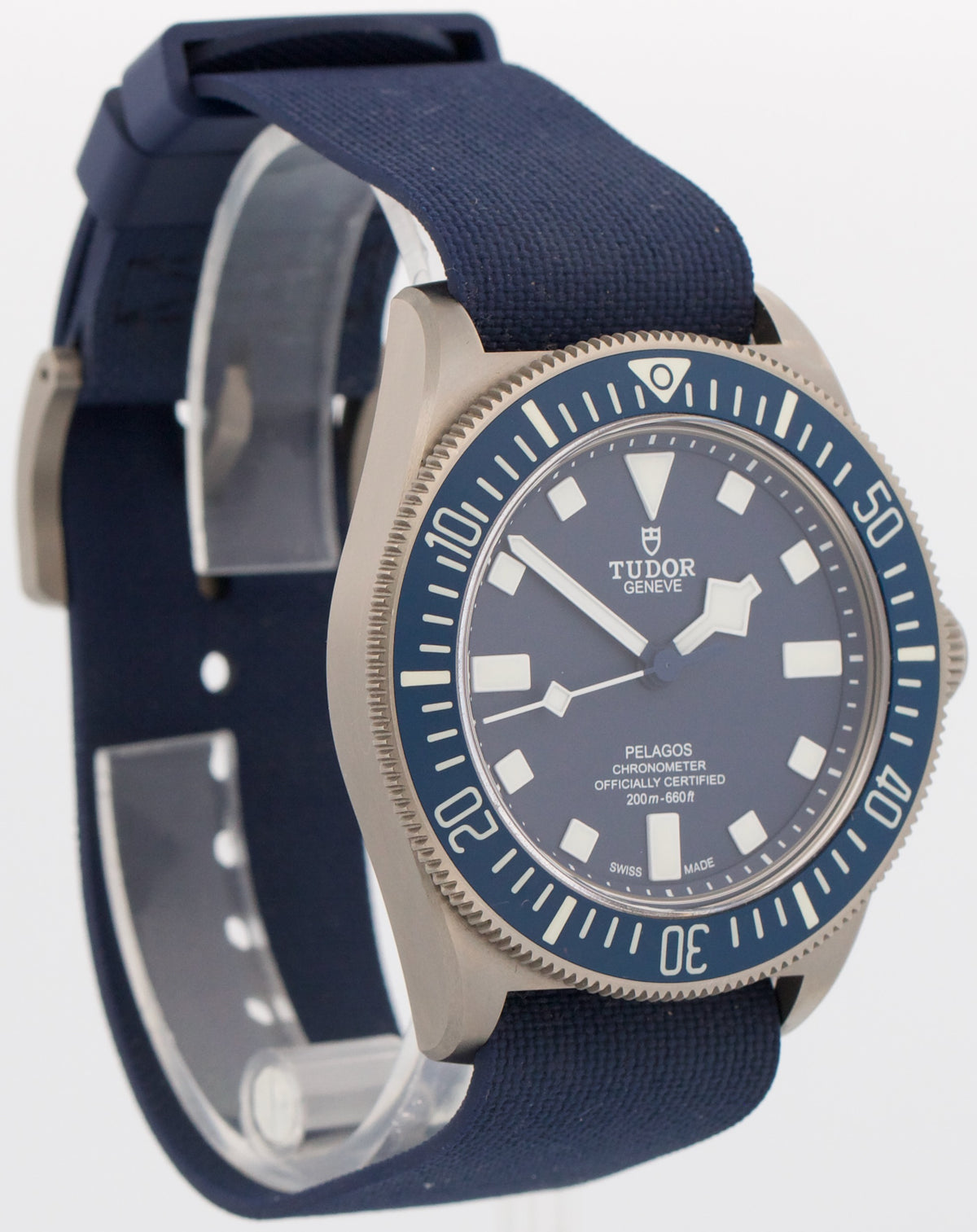 2021 Tudor Pelagos FXD 25707B/21 Navy Blue Titanium Rubber 42mm Box Papers