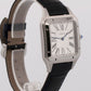 NEW 2026 PAPERS Cartier Santos-Dumont Silver Steel WSSA0085 4240 31.4mm BOX