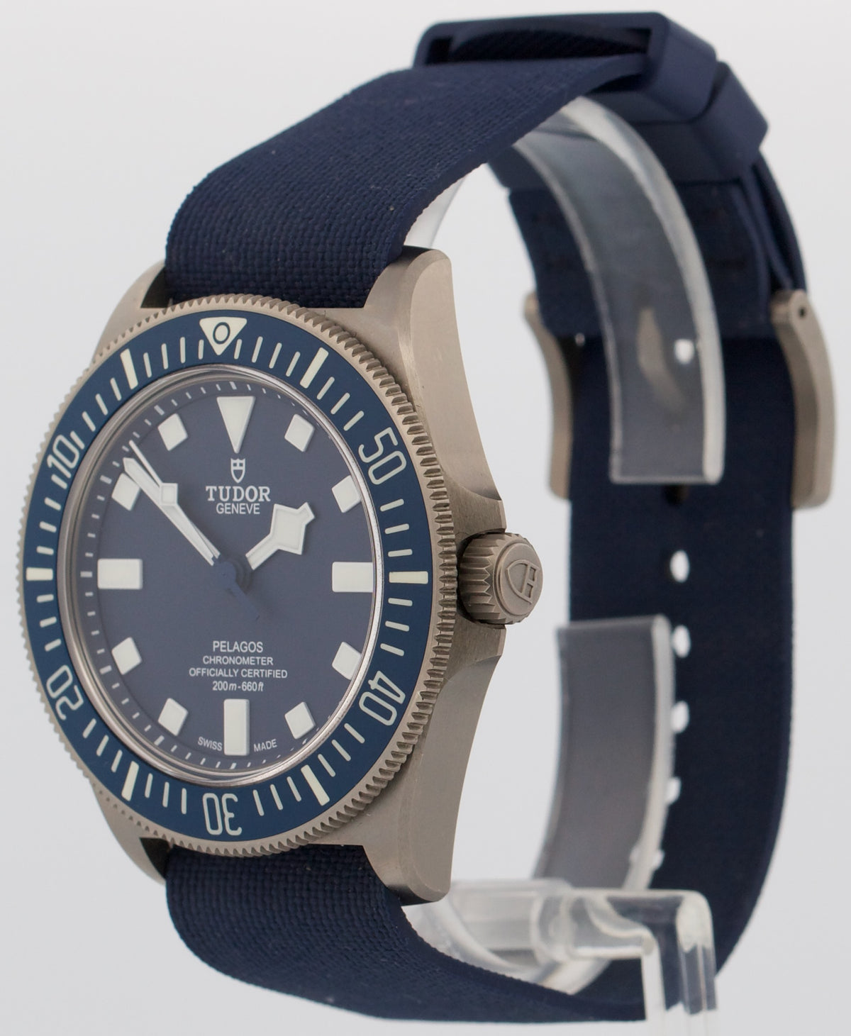 2021 Tudor Pelagos FXD 25707B/21 Navy Blue Titanium Rubber 42mm Box Papers