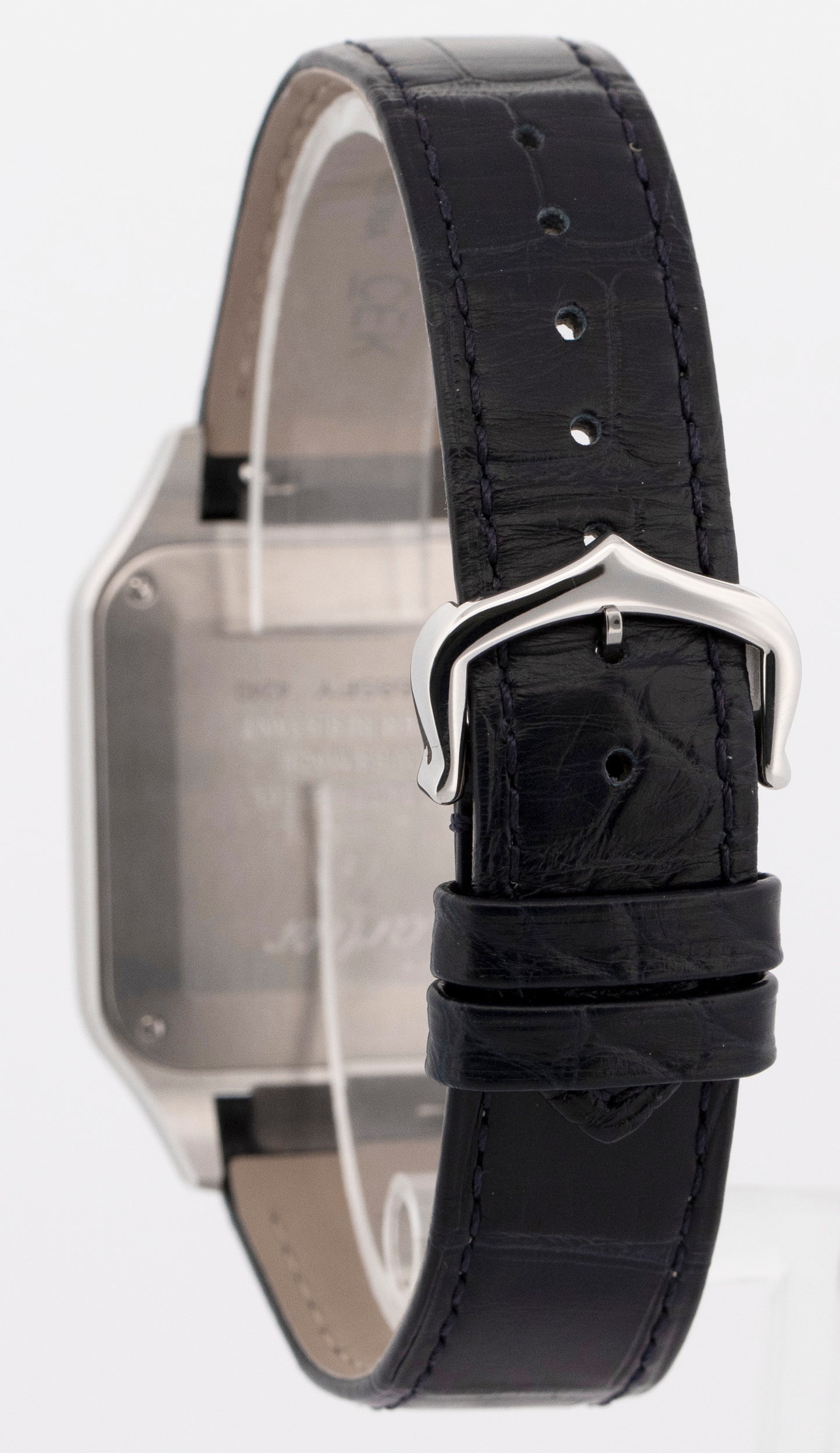 NEW 2026 PAPERS Cartier Santos-Dumont Silver Steel WSSA0085 4240 31.4mm BOX