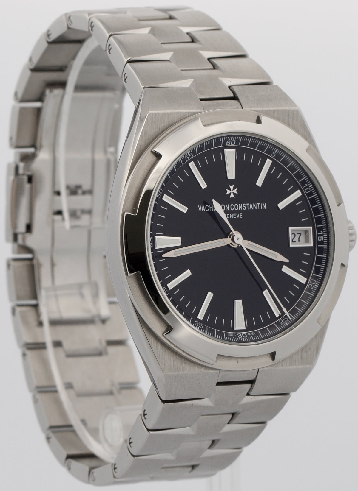 2021 Vacheron Constantin Overseas 4500V/110A-B483 Black Steel 41mm Box Papers