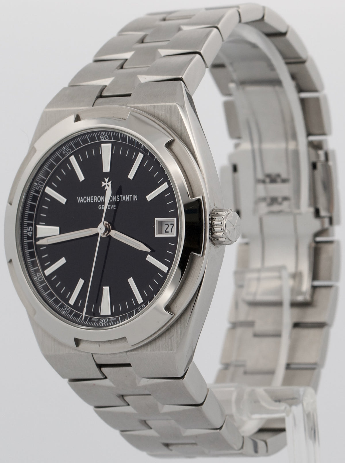 2021 Vacheron Constantin Overseas 4500V/110A-B483 Black Steel 41mm Box Papers