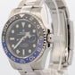 2022 PAPERS Rolex GMT-Master II BATMAN 40mm Steel Blue OYSTER 126710 BLNR BOX
