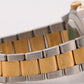 UNPOLISHED Rolex Submariner Date 40mm BLUE 18K Yellow Gold NO-HOLES Steel 16613
