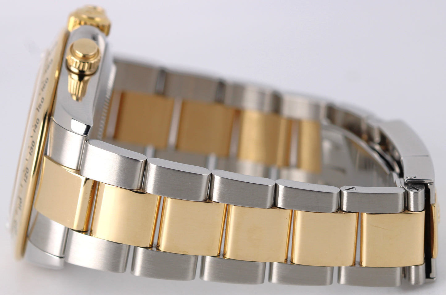 2005 PAPERS Rolex Daytona Cosmograph Two-Tone Gold White 40mm 116523 Watch BOX