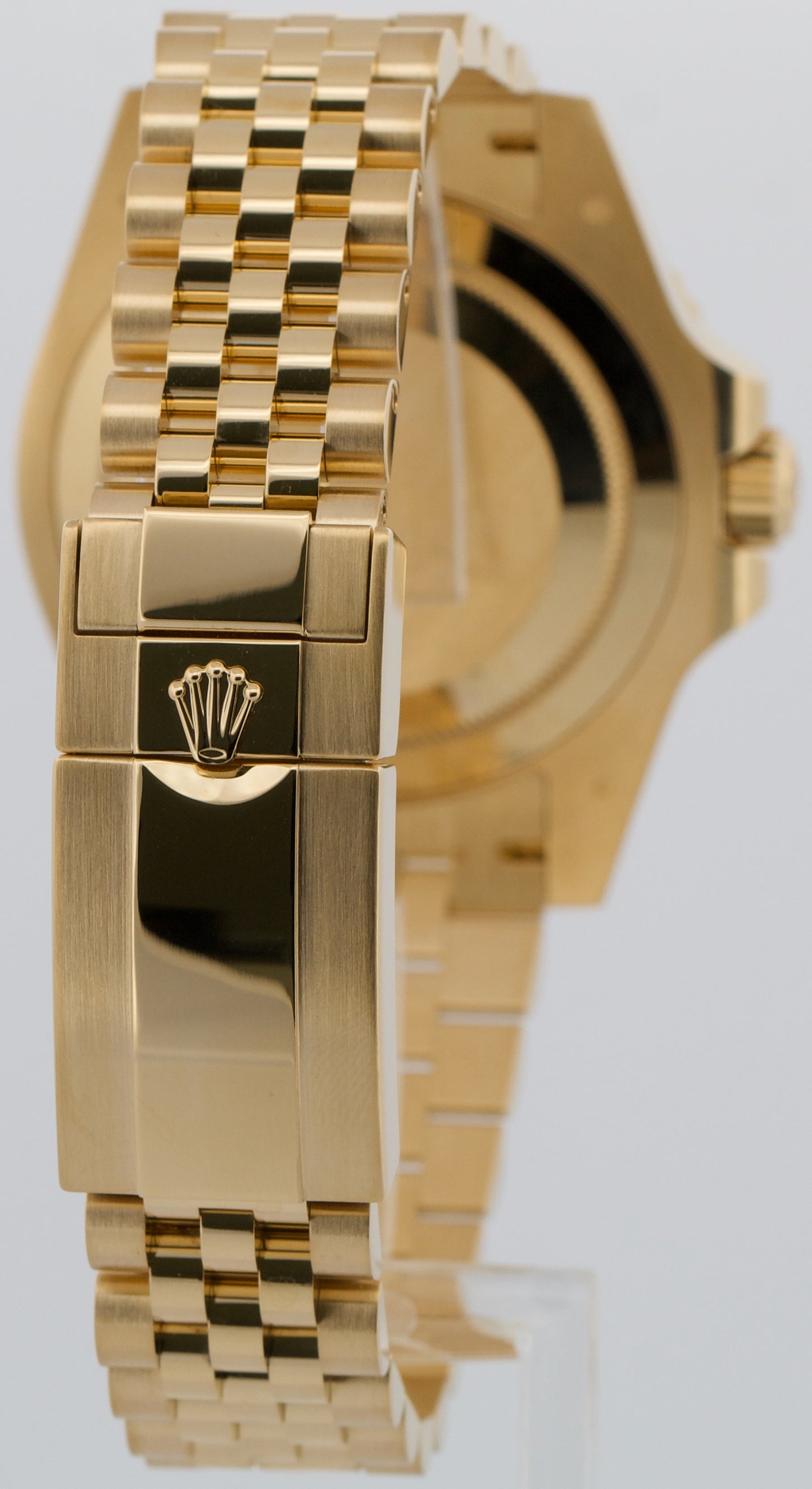 2025 PAPERS Rolex GMT-Master II JUBILEE 18K Yellow 126718 GRNR 40mm Watch BOX