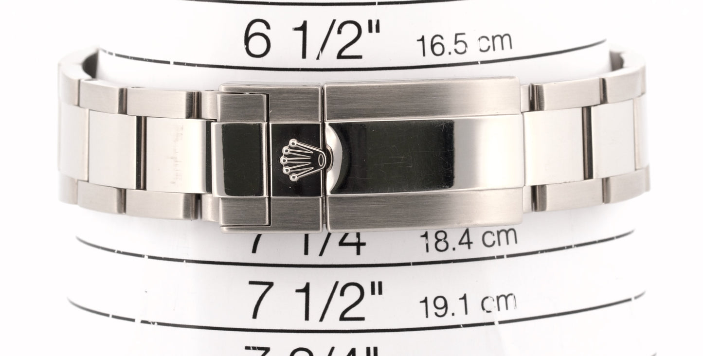 2016 PAPERS Rolex GMT-Master II PEPSI Blue Red 18K White Gold 116719 BLRO BOX