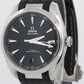 2022 PAPERS Omega Seamaster Aqua Terra BLACK Steel 220.12.41.21.01.001 Watch BOX