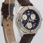 Breitling Colt Chronograph A73350 Black Stainless Steel 38mm Quartz Date Watch