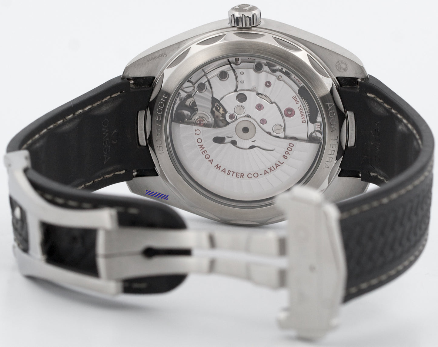 2022 PAPERS Omega Seamaster Aqua Terra BLACK Steel 220.12.41.21.01.001 Watch BOX