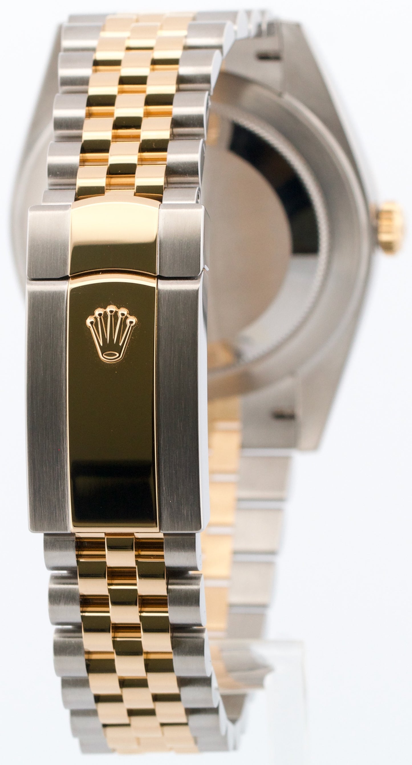 2024 PAPERS Rolex DateJust 41 BLACK 18K Gold Steel JUBILEE 41mm 126333 Watch BOX