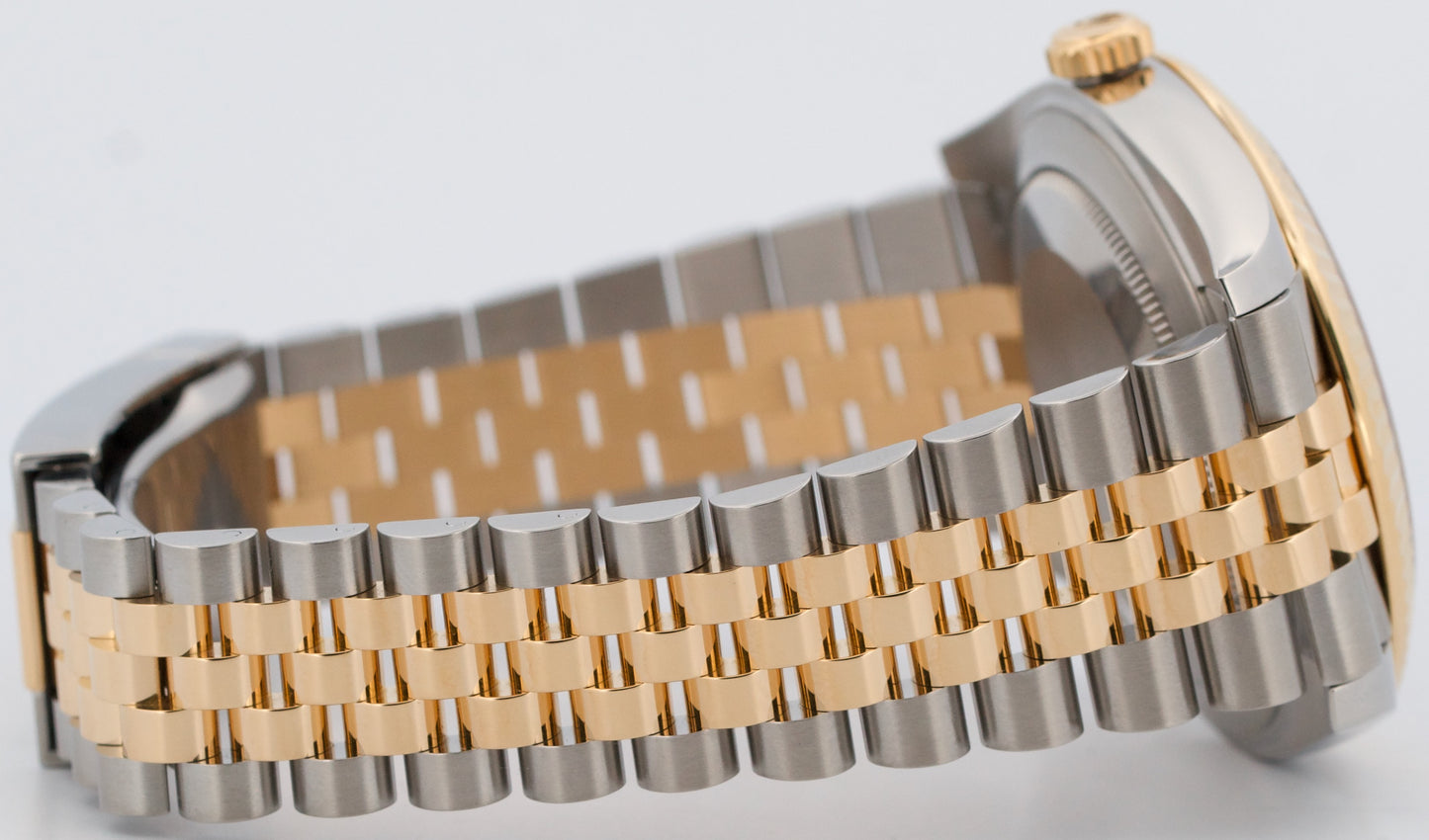 2024 PAPERS Rolex DateJust 41 BLACK 18K Gold Steel JUBILEE 41mm 126333 Watch BOX