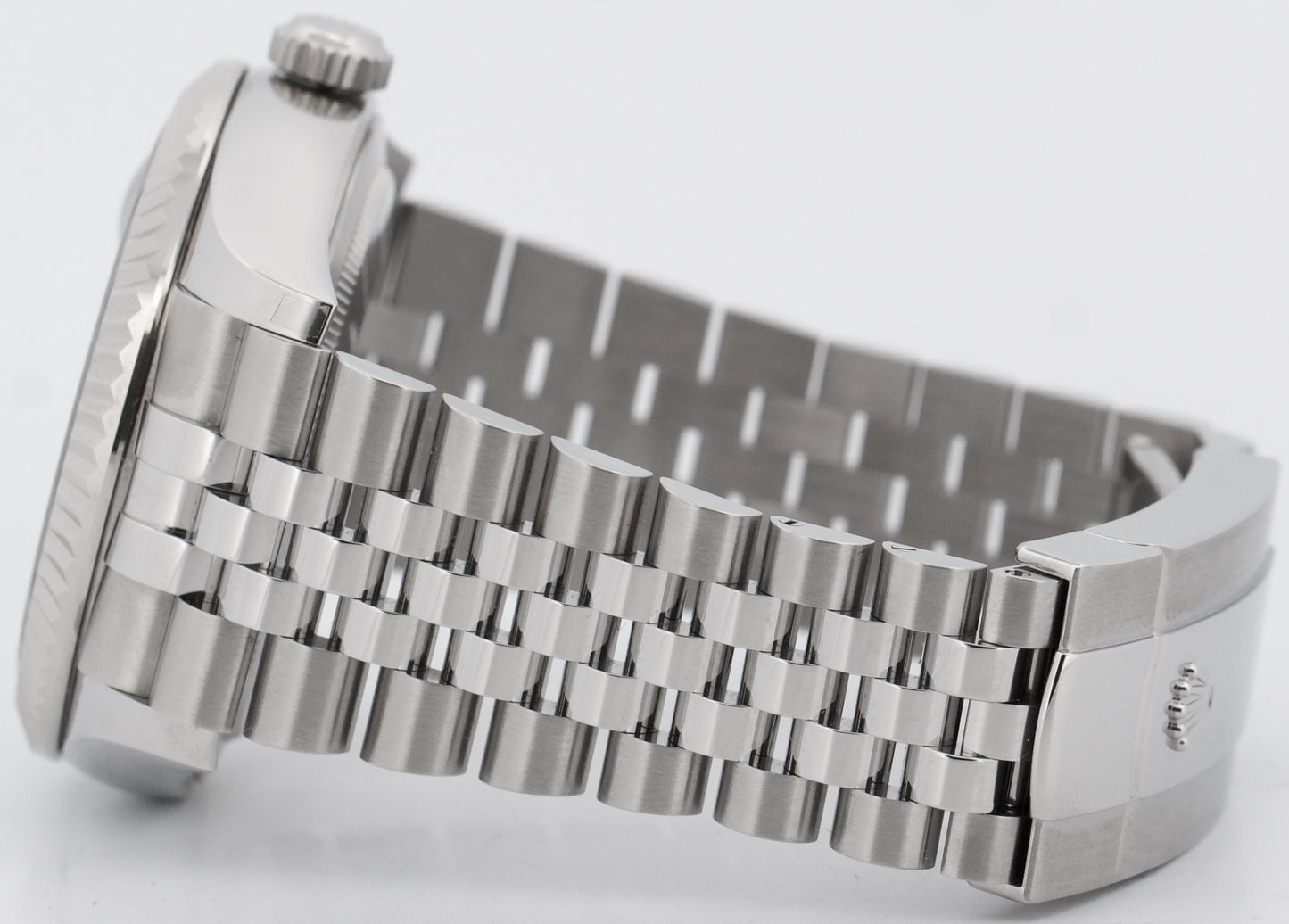 Rolex Sky-Dweller BLUE Stainless Steel 18K White Gold 42mm JUBILEE 326934 BOX