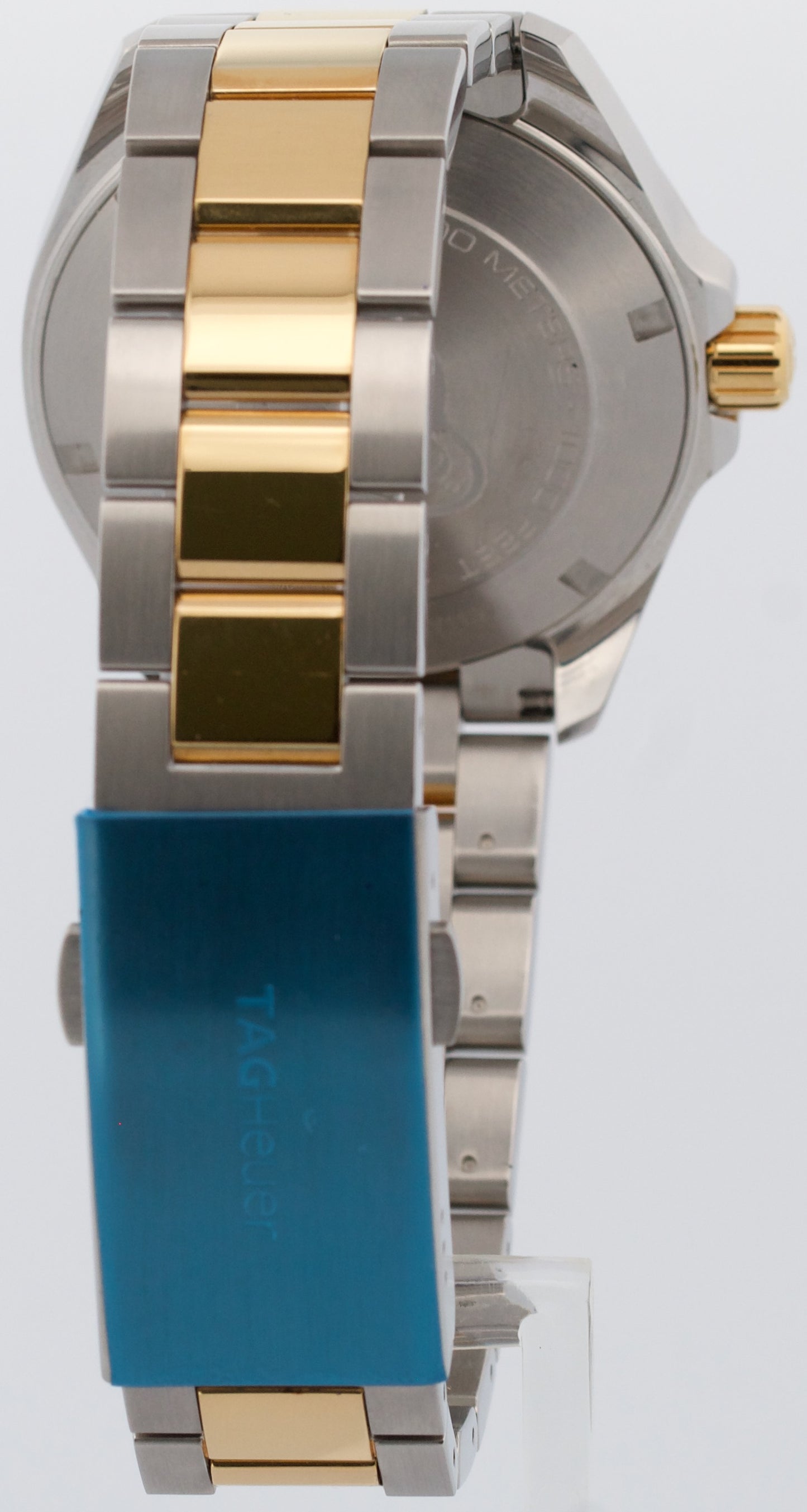 Tag Heuer Aquaracer IVORY Stainless Steel Gold 41mm Quartz WAY1120.BB0930 Watch