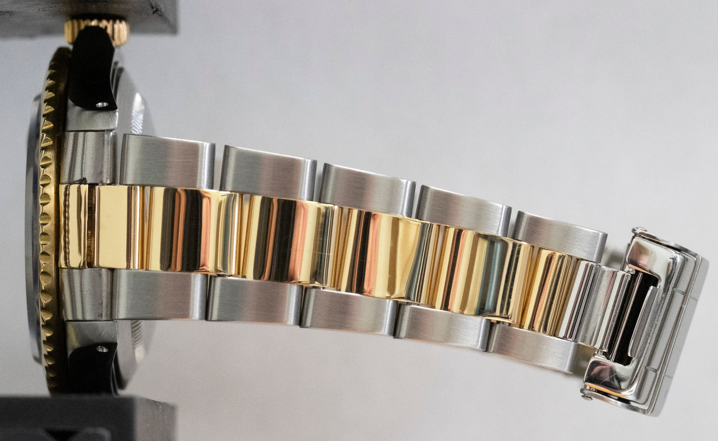 Rolex Submariner BLUE Two-Tone 18K Yellow Gold Steel 40mm 16613 LB Watch