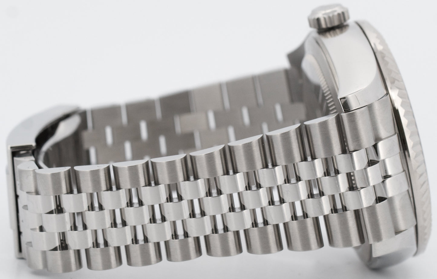 Rolex Sky-Dweller BLUE Stainless Steel 18K White Gold 42mm JUBILEE 326934 BOX