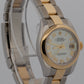 2007 Ladies Rolex DateJust 179163 MOP Roman 26mm 18K Steel Oyster Box Papers
