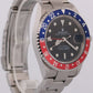 Rolex GMT-Master II 16710 40mm Pepsi Blue Red Rectangle Dial Steel Oyster Watch