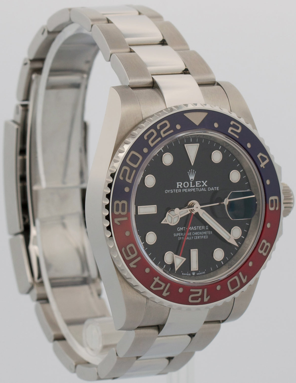2026 Rolex GMT-Master II 126710 BLRO Blue Red Pepsi Oyster Steel 40mm Box Papers