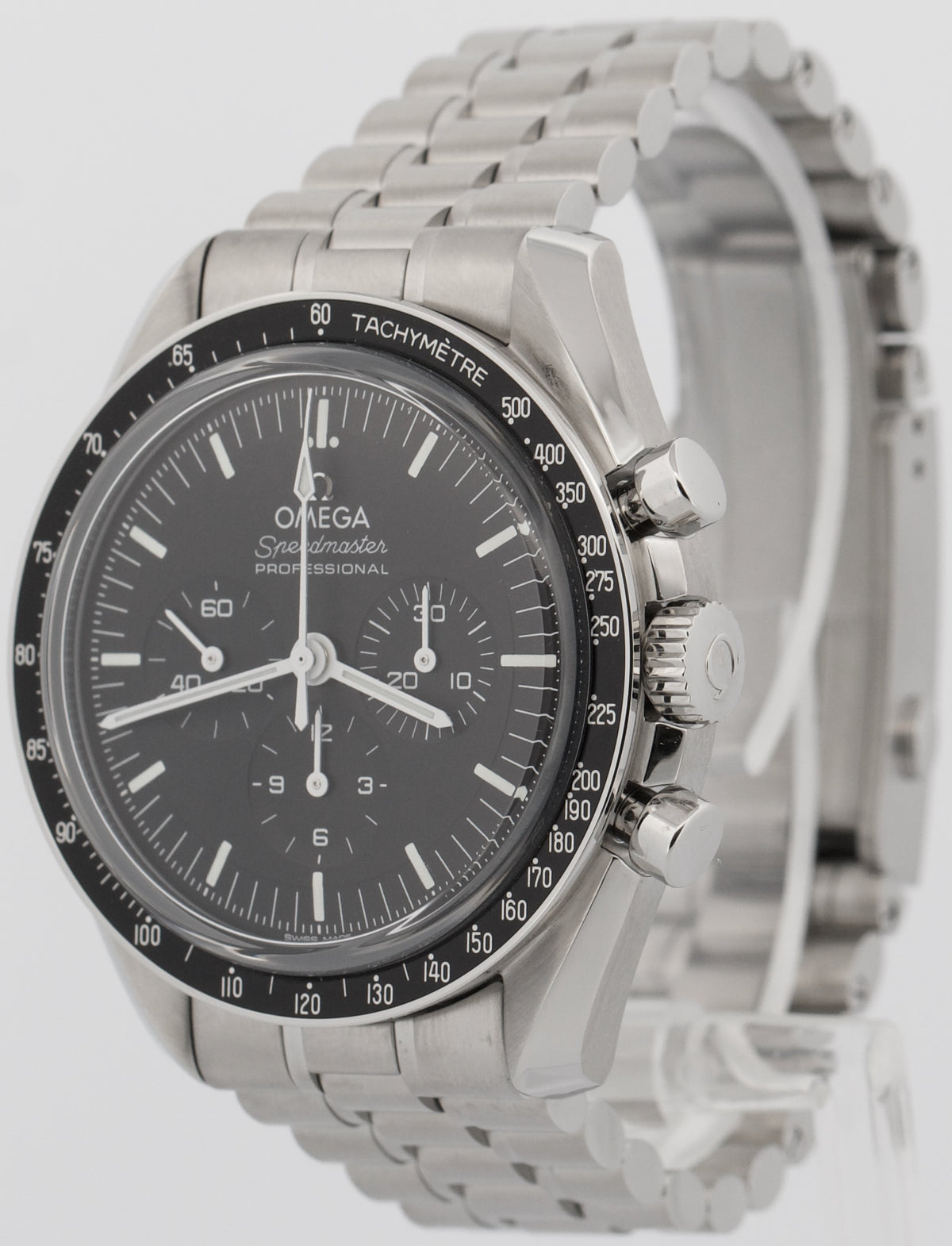Omega Speedmaster 310.30.42.50.01.002 Sapphire Sandwich Steel Watch Box Papers