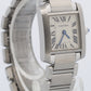 2021 PAPERS Cartier Tank Francaise 20mm IVORY Quartz Steel W51008Q3 3217 BOX