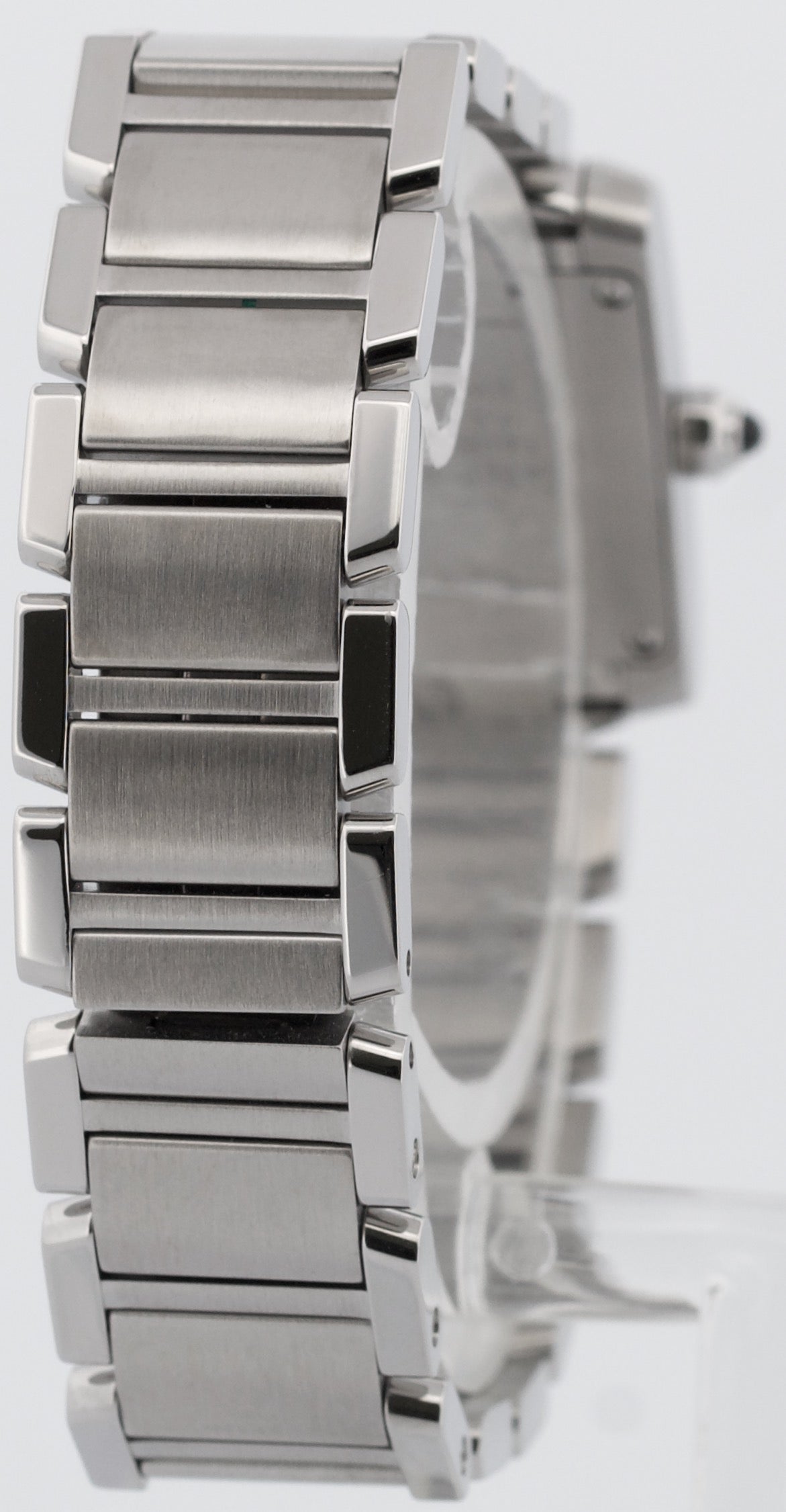 2021 PAPERS Cartier Tank Francaise 20mm IVORY Quartz Steel W51008Q3 3217 BOX