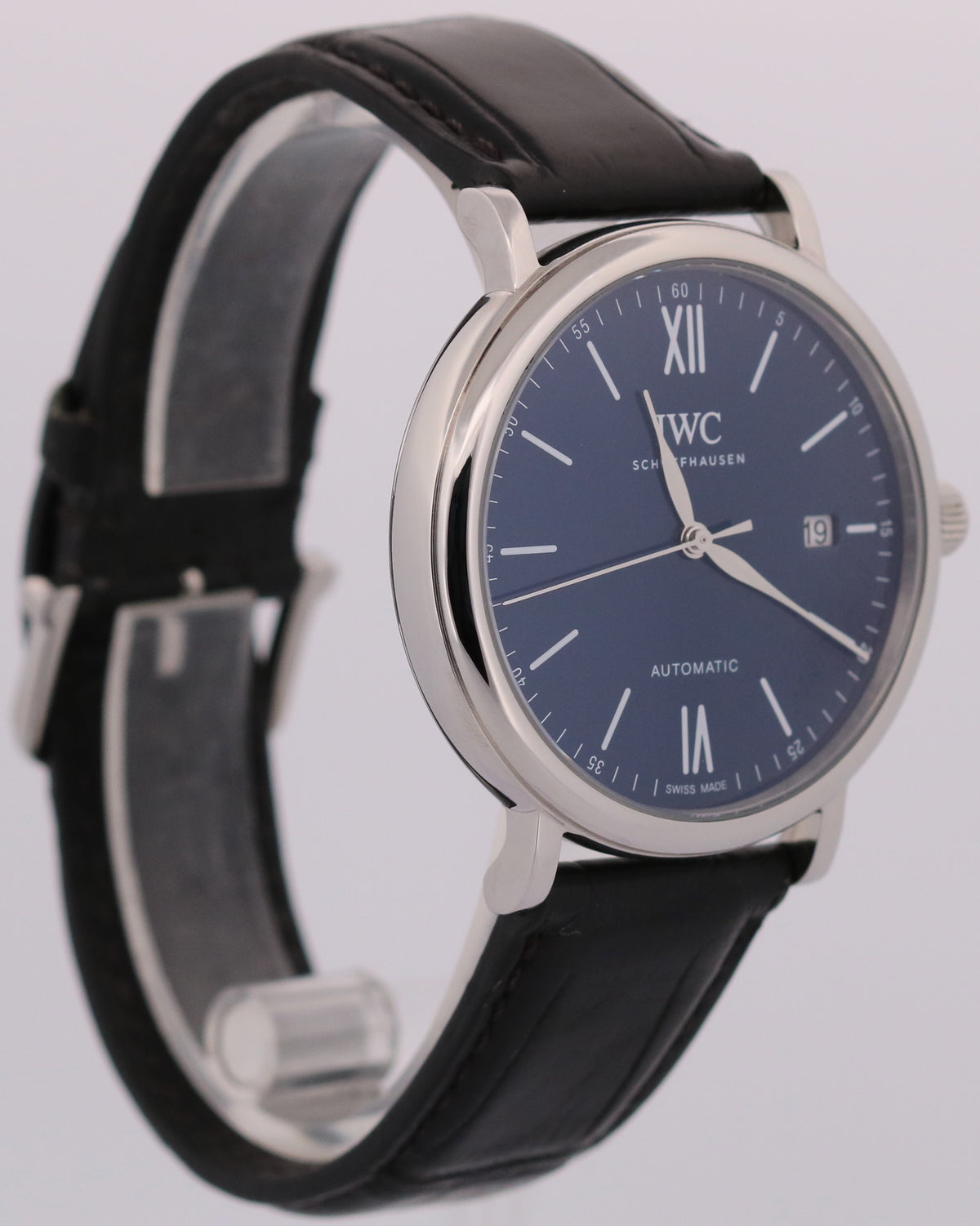 IWC Portofino IW356518 150 Years Blue Stainless Steel Automatic 40mm Watch