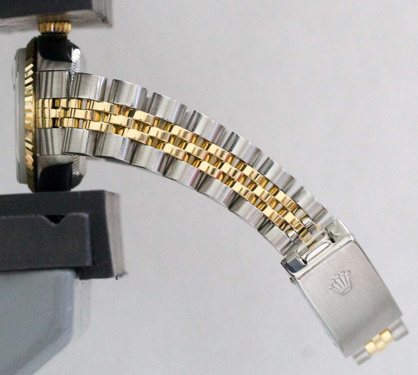 PAPERS Ladies Rolex DateJust BLUE VIGNETTE DIAMOND 18K Jubilee 26mm 79173 BOX