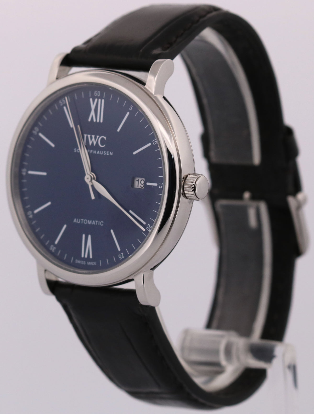 IWC Portofino IW356518 150 Years Blue Stainless Steel Automatic 40mm Watch