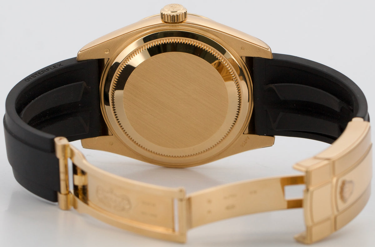 2023 Rolex Sky-Dweller 326238 Champagne 18K Gold Oysterflex 42mm Box Papers
