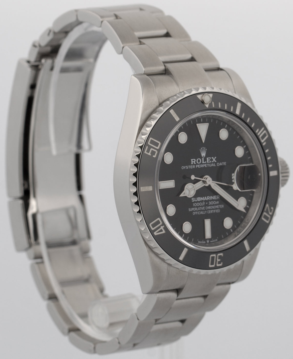 Rolex Submariner Date 126610 LN Black Ceramic Stainless Steel 41mm Watch