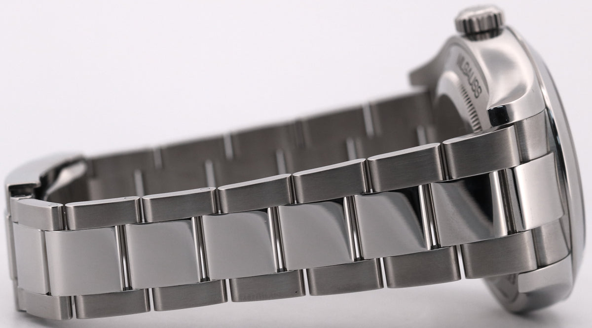 2024 CPO Rolex Milgauss 116400 White Orange Stainless Steel 40mm Watch Papers