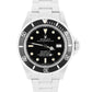 Rolex Sea-Dweller Stainless Steel Black 40mm CREAM PATINA 16600 Watch