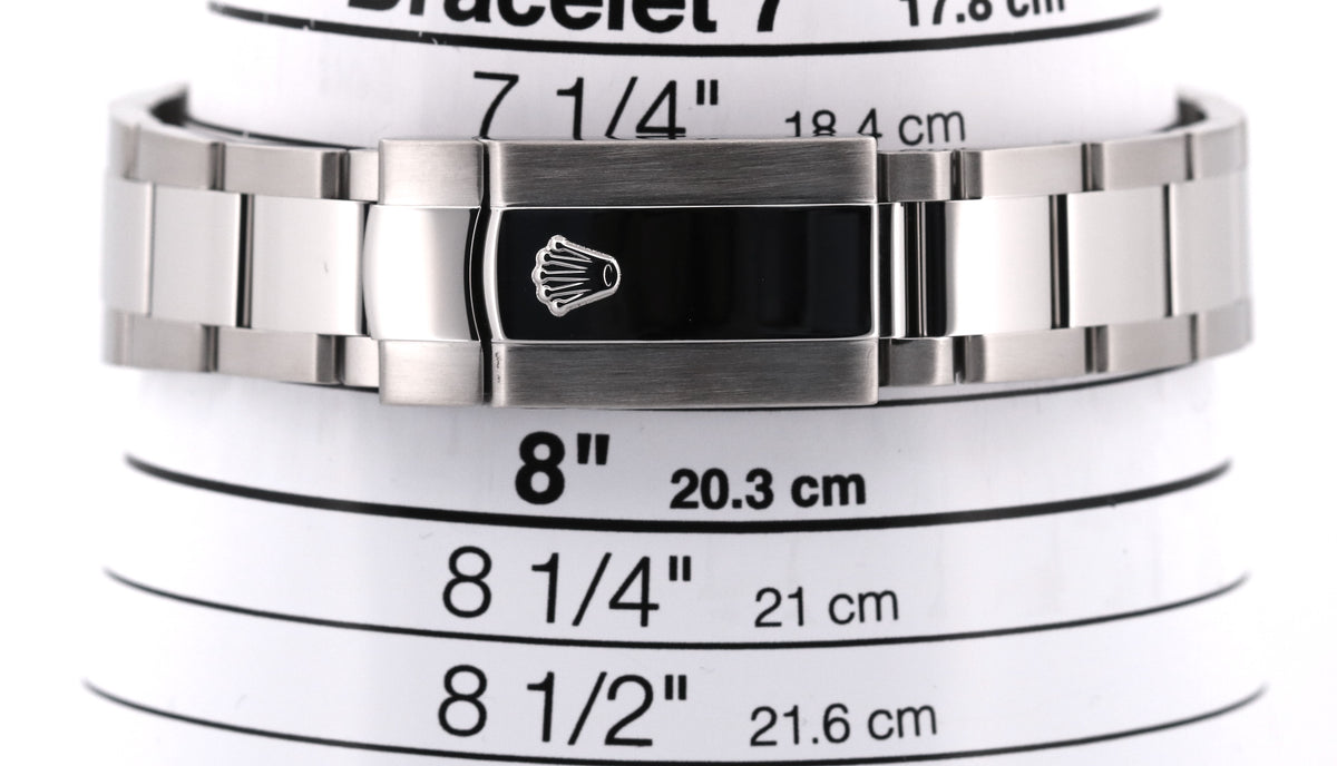 2024 CPO Rolex Milgauss 116400 White Orange Stainless Steel 40mm Watch Papers
