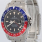 2018 RSC Rolex GMT-Master GLOSSY PATINA PEPSI Red Blue OYSTER 16750 Watch BOX