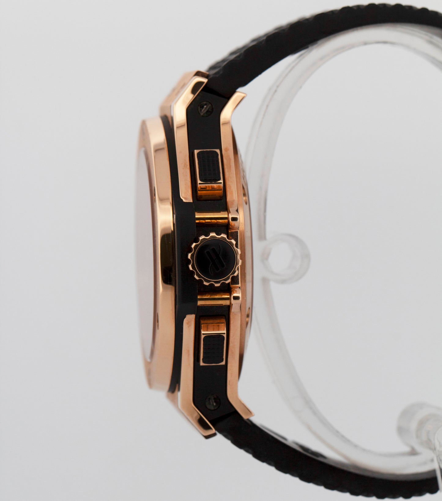 PAPERS Hublot Big Bang BLACK 18K Rose Gold 44mm 301.PX.1180.RX Watch BOX