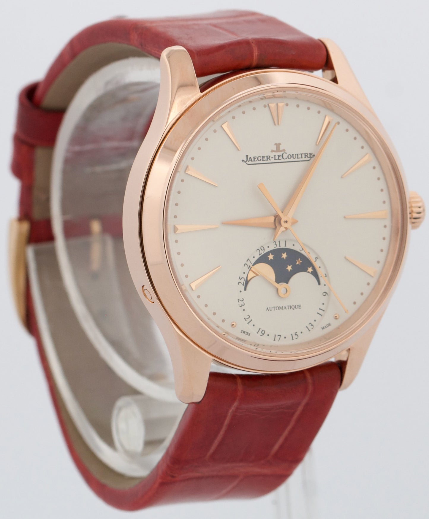 PAPERS Jaeger LeCoultre Master Ultra Thin 18K Rose Gold 34mm Q1252520 145.2.64.S