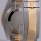 MINT PAPERS Rolex Submariner Date Two-Tone 18K Gold Steel Ceramic 116613 LB BOX