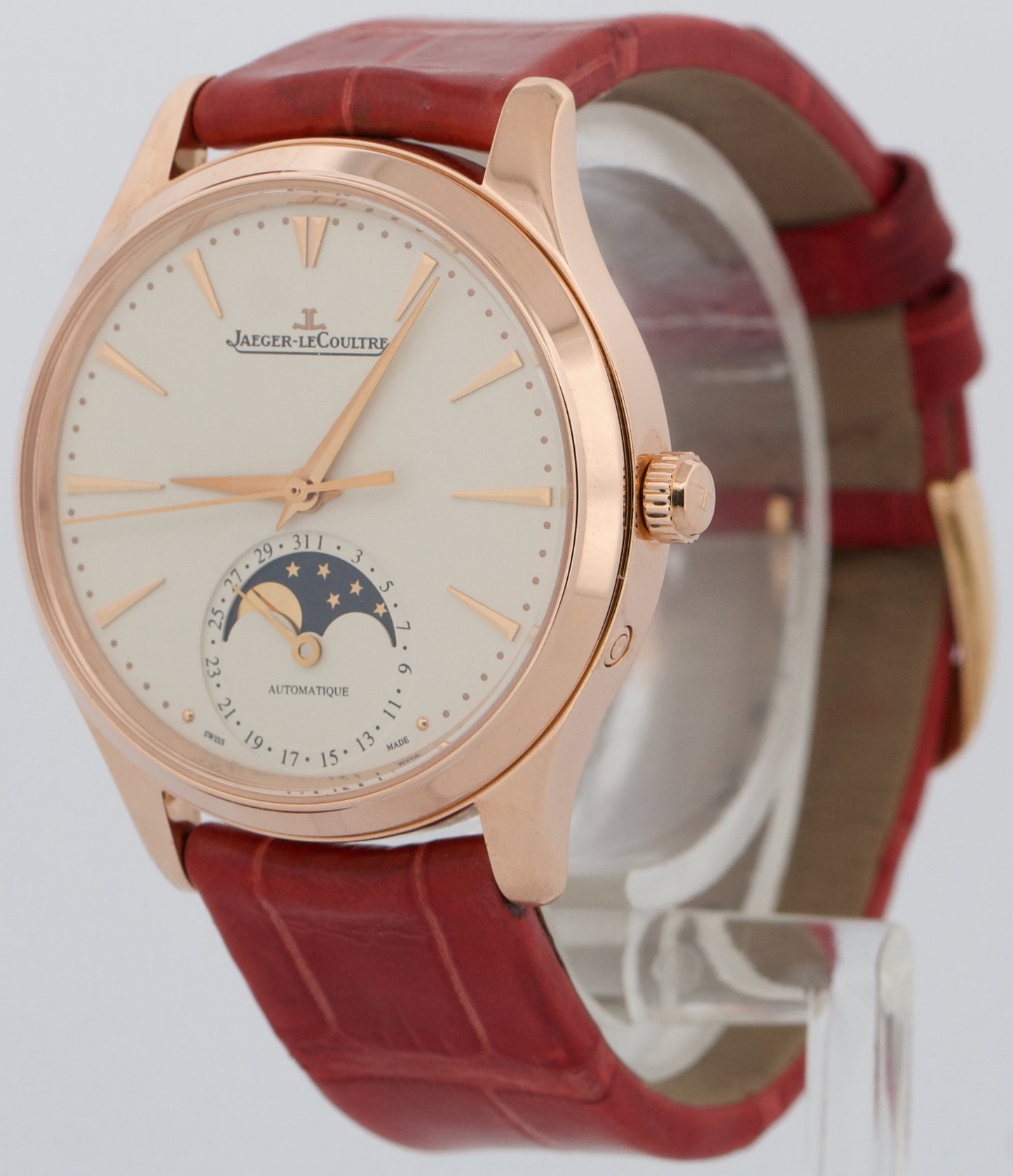 PAPERS Jaeger LeCoultre Master Ultra Thin 18K Rose Gold 34mm Q1252520 145.2.64.S
