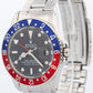 VINTAGE PAPERS Rolex GMT-Master Red Blue PEPSI Black Oyster LONG-E 40mm 1675 BOX